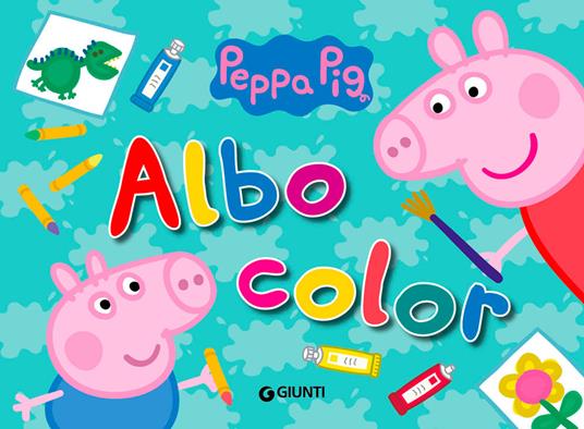 Albo color. Peppa Pig - Silvia D'Achille - copertina