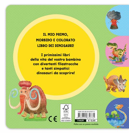 Il mio primo libro dei dinosauri. Ediz. a colori - Andrea Mercurio - 2