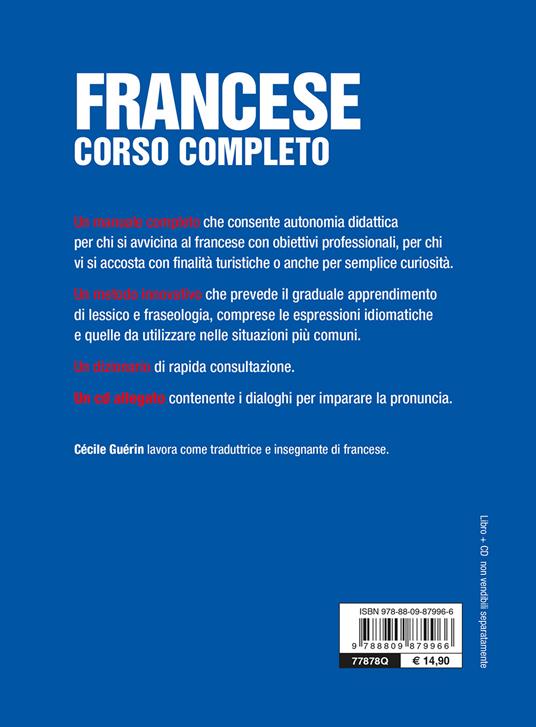 Francese. Corso completo. Con CD-Audio. Con File audio per il download - Cécile Guérin - 2