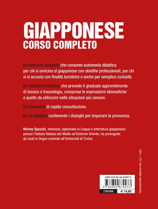 Giapponese. Corso completo. Con CD-Audio. Con File audio per il download - Marina Speziali - 2