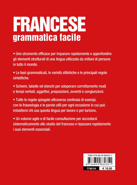 Francese. Grammatica facile - Elena Romano - 2