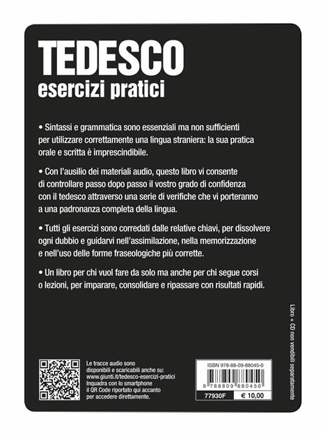 Tedesco. Esercizi pratici. Sostantivi, aggettivi, pronomi, avverbi, preposizioni, verbi. Con CD Audio formato MP3 - Kirsten Eger - 2