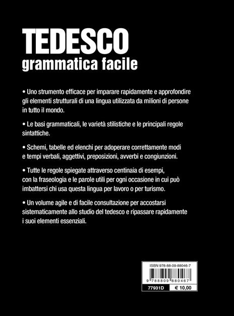 Tedesco. Grammatica facile - Christa Ungerer Mazza - 2