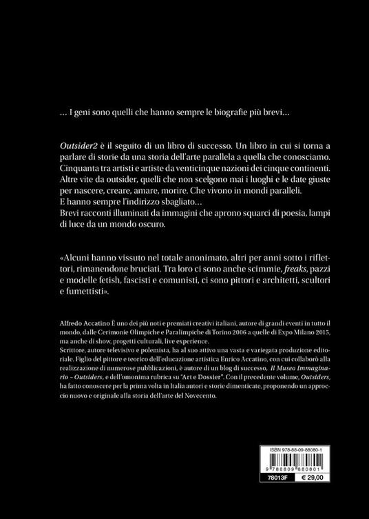 Outsiders 2. Altre storie di artisti geniali che non troverete nei manuali di storia dell'arte - Alfredo Accatino - 5