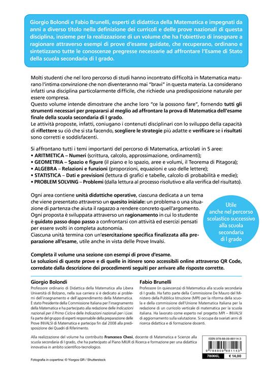 Esercitazioni di matematica. Divento bravo. In preparazione all'esame della scuola sec. di I grado - Giorgio Bolondi,Fabio Brunelli - 2