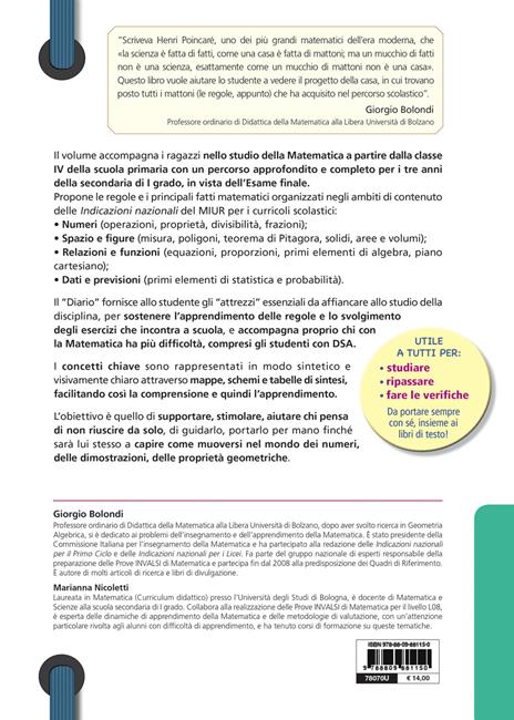  Il diario delle regole di matematica. Mappe, schemi e tabelle - 7