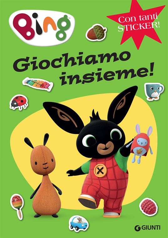Giochiamo insieme! Bing. Con adesivi - copertina