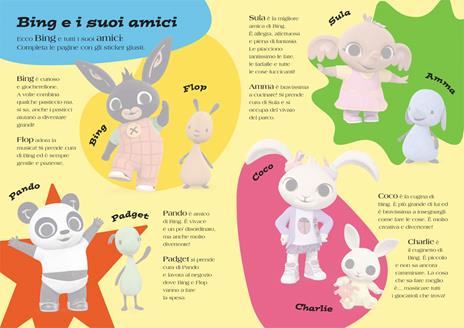 Giochiamo insieme! Bing. Con adesivi - 4