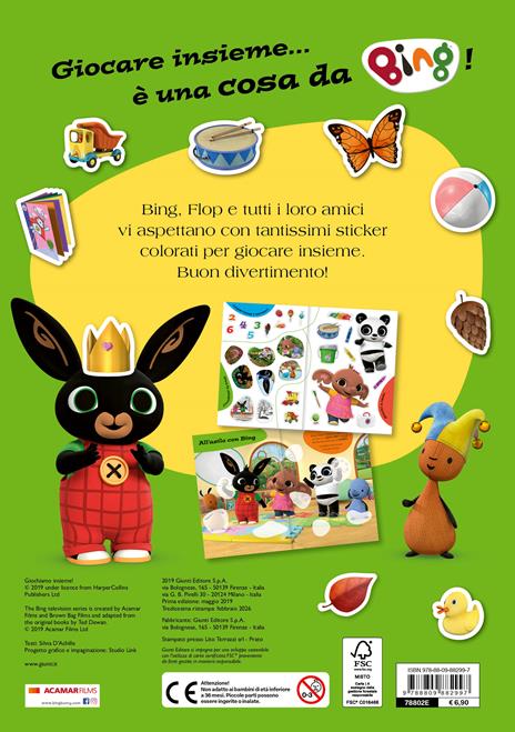 Giochiamo insieme! Bing. Con adesivi - 6