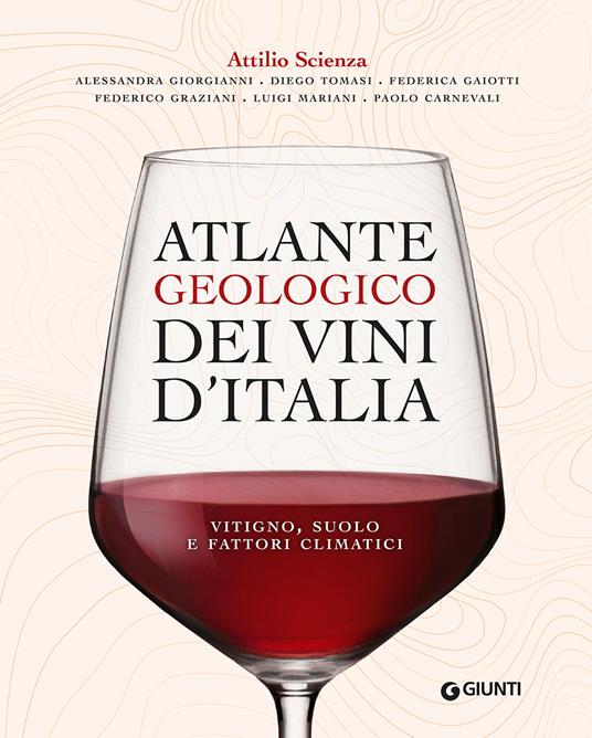 Atlante geologico dei vini d'Italia - copertina