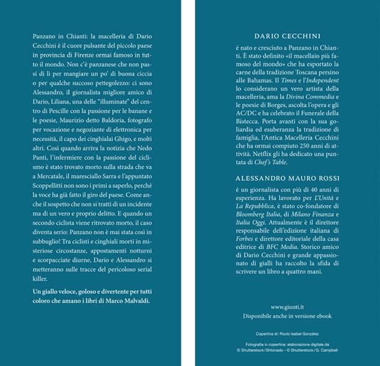 Il mistero della finocchiona a pedali - Dario Cecchini,Alessandro Mauro Rossi - 2