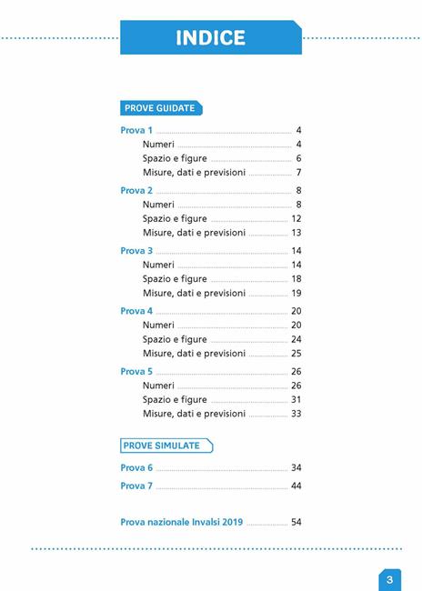 Tuttoinvalsi matematica 2019. Per la 2ª classe elementare - 3