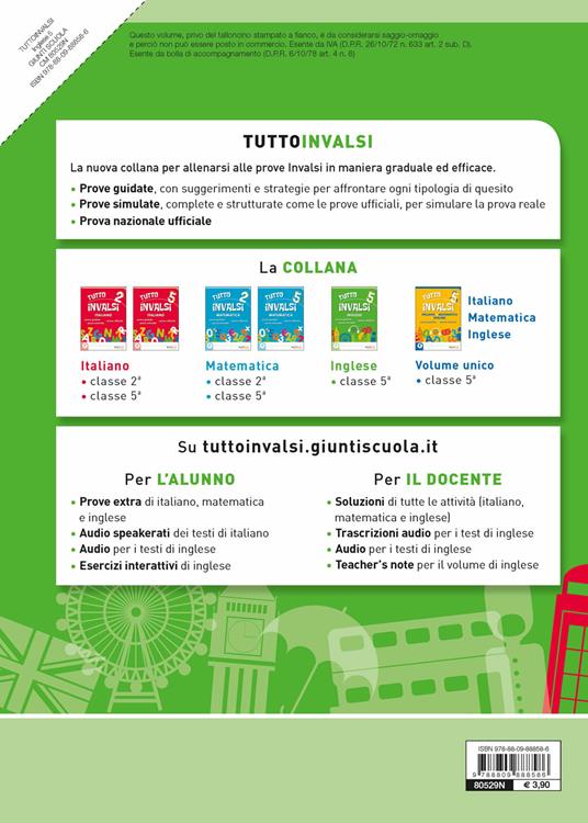 Tuttoinvalsi inglese 2019. Per la 5ª classe elementare - 2