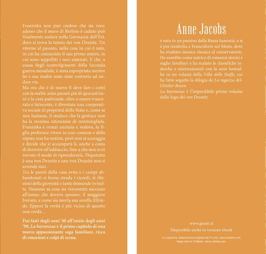 La baronessa. La saga dei von Dranitz - Anne Jacobs - 2