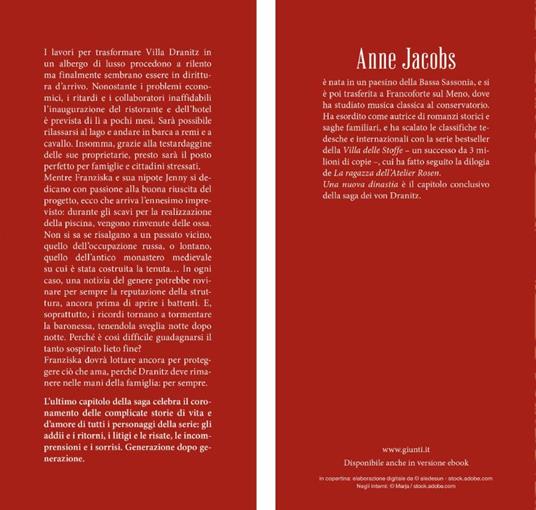 Una nuova dinastia. La baronessa. La saga dei von Dranitz - Anne Jacobs - 2