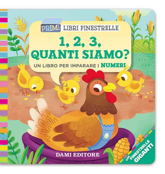 1, 2, 3, quanti siamo? Un libro per imparare i numeri. Ediz. a colori - Anna Casalis - copertina