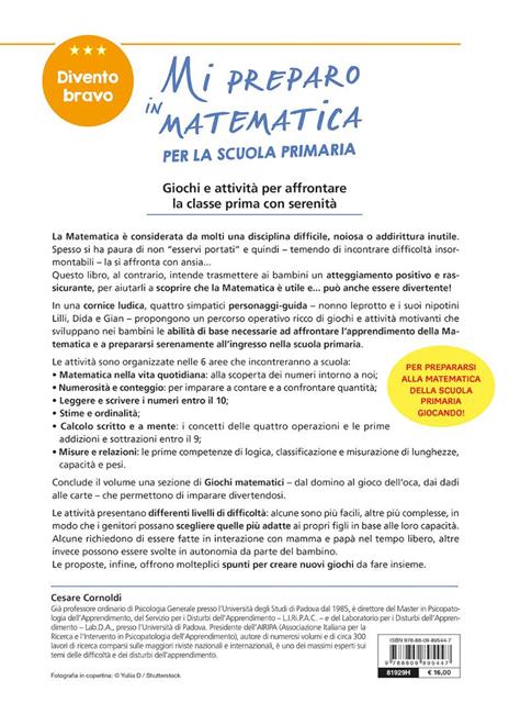 Mi preparo in matematica per la scuola primaria. Divento bravo - Cesare Cornoldi - 2