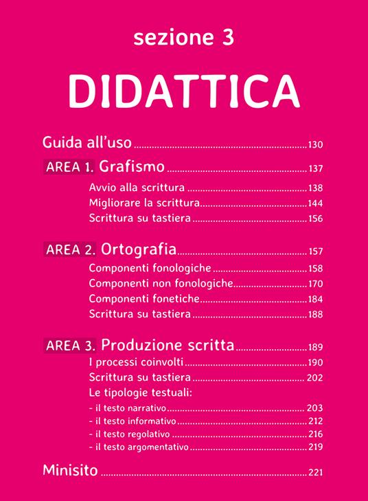 Disturbi e difficoltà della scrittura plus. Guida + nuovo minisito con oltre 500 pagine tra schede allievo e strumenti per l’insegnante. Ediz. ampliata - 6