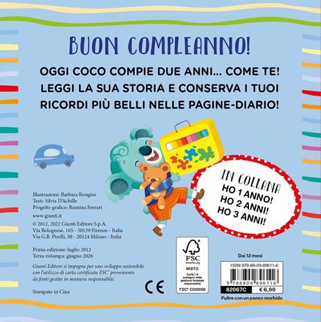 Ho 2 anni! Tanti auguri! Ediz. a colori - Silvia D'Achille,Barbara Bongini - 6