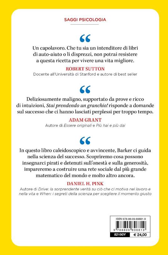 Stai prendendo un granchio! Quello che si dice del successo è sbagliato - Eric Barker - 2