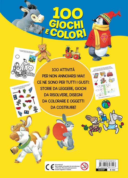 100 giochi e colori. Gioca e impara. Ediz. a colori - 2