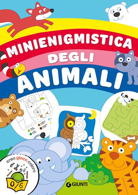 Minienigmistica degli animali - Martina Boschi - copertina