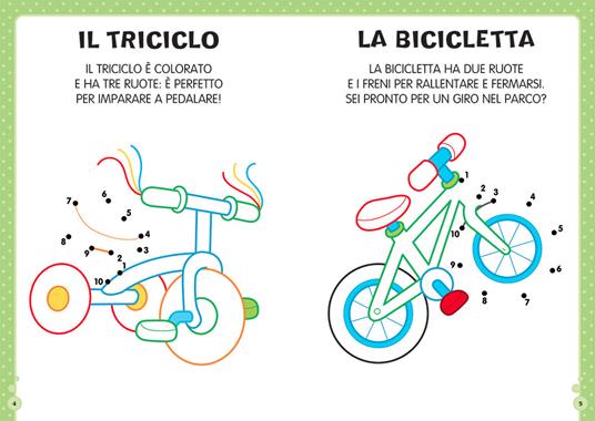 I mezzi di trasporto. I puntini da unire e colorare. Ediz. a colori - 4