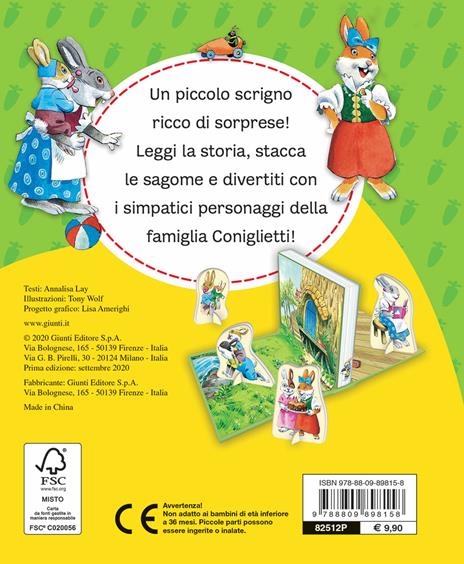 La famiglia Coniglietti. Ediz. a colori. Con gadget - 2