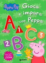 Gioca e impara con Peppa. Peppa Pig. Con adesivi. Ediz. a colori