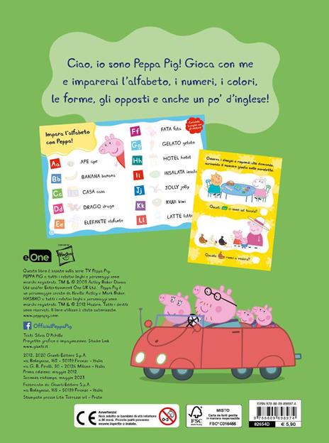 Gioca e impara con Peppa. Peppa Pig. Con adesivi. Ediz. a colori - Silvia D'Achille - 7