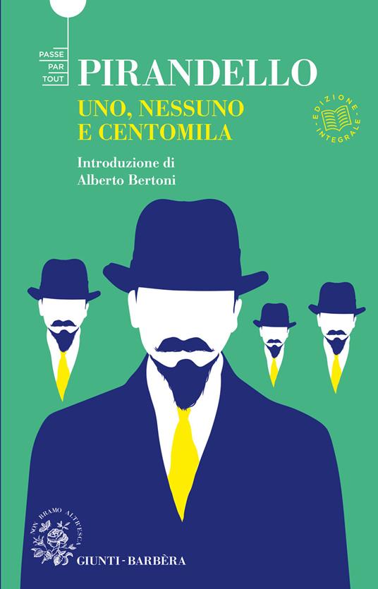 Uno, nessuno e centomila. Ediz. integrale - Luigi Pirandello - copertina