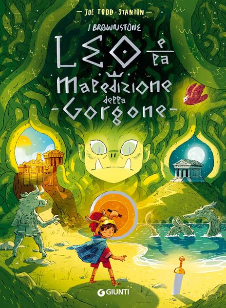 Leo e la maledizione della Gorgone. I Brownstone. Ediz. a colori - Joe Todd-Stanton - copertina