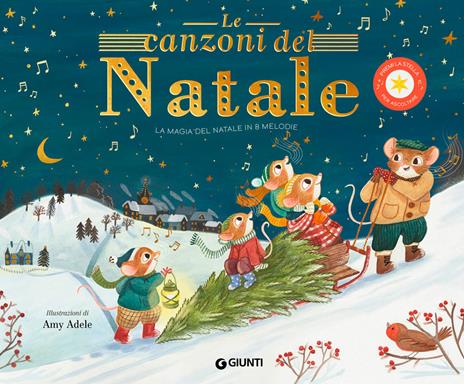 Le canzoni del Natale. Ediz. a colori - Katie Cotton - copertina