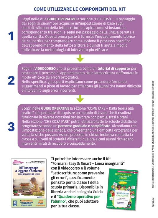 Kit per facilitare l'apprendimento della lettoscrittura e delle regole ortografiche. Un percorso completo su come affrontare gli errori ricorrenti nella scuola primaria - Claudio Gorrieri,Emanuela Siliprandi - 4