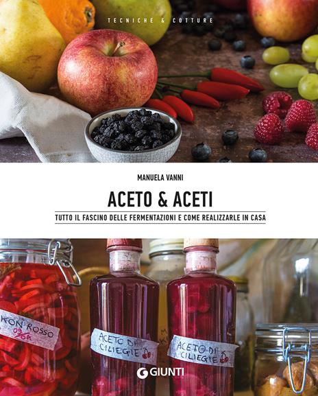 Aceto & aceti. Tutto il fascino delle fermentazioni e come realizzarle in casa - Manuela Vanni - copertina