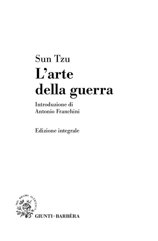 L'arte della guerra - Tzu Sun - 3