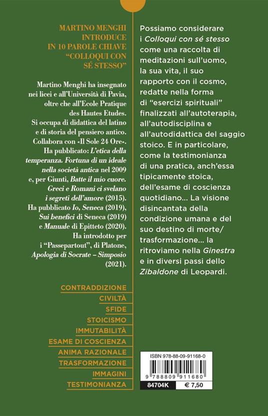 marco aurelio pensieri en italiano - Acquista Libri usati di filosofia su  todocoleccion