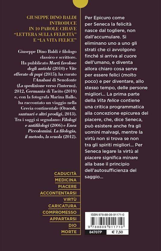 Lettera sulla felicità-La vita felice - Lucio Anneo Seneca,Epicuro - 2