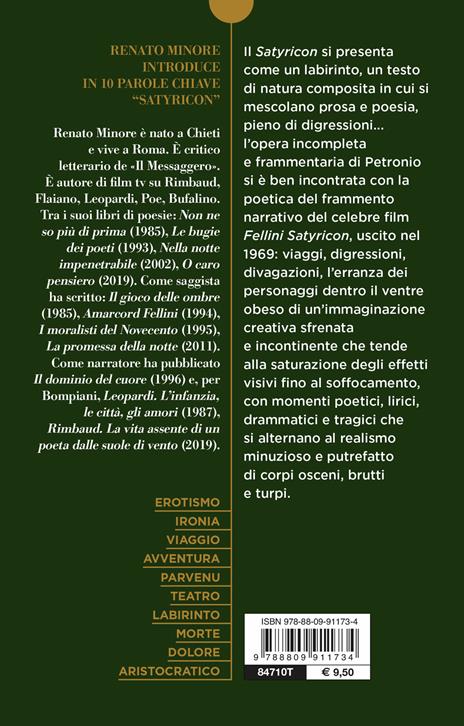 Satyricon. Testo latino a fronte - Arbitro Petronio - 2