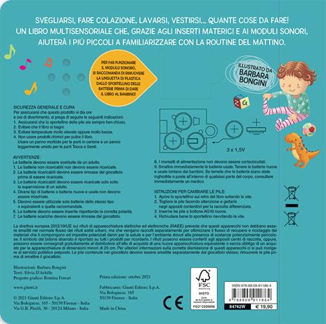 È mattina buongiorno! I toccascolta. Ediz. a colori - Silvia D'Achille - 2