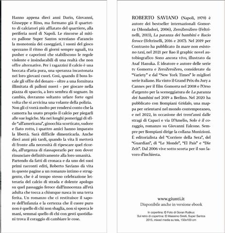 Cuore puro. Quattro amici. Quattro destini. Una sola passione - Roberto Saviano - 2