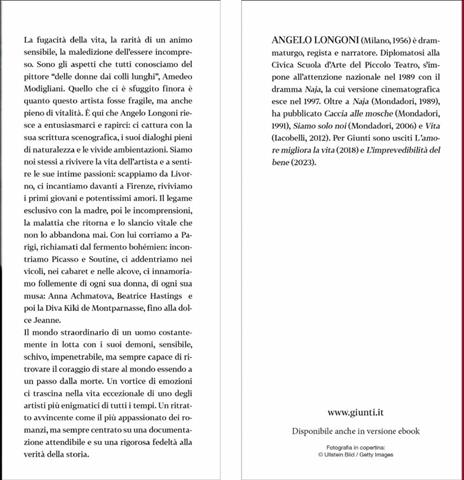 Modigliani il principe - Angelo Longoni - 2