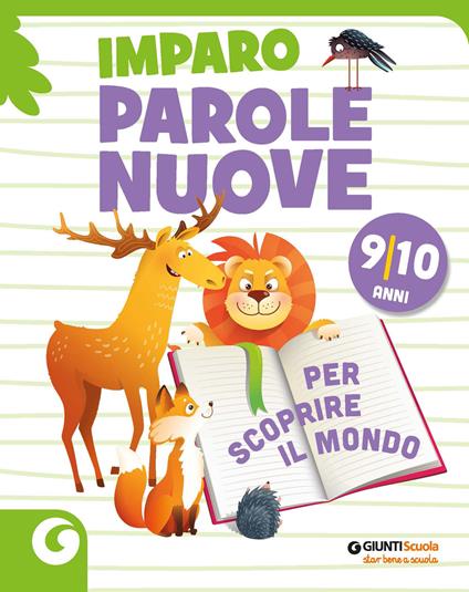 Imparo parole nuove. Per scoprire il mondo. 9-10 anni - copertina