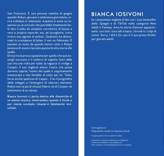 Sorry, I did it for you - Bianca Iosivoni - 2