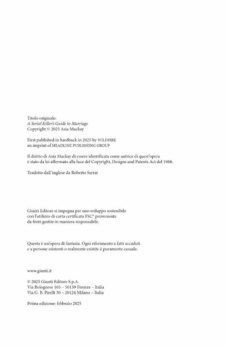 Terapia di coppia per serial killer - Asia Mackay - 3