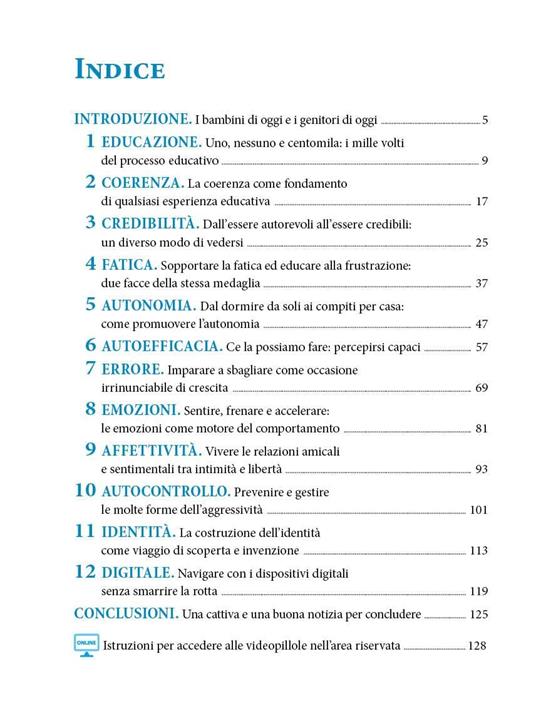 Educare in 12 parole. Come affrontare oggi la complessità della relazione genitori-figli. Con videopillole - Daniele Fedeli - 3