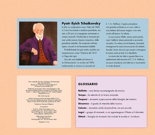 Lo Schiaccianoci di Pyotr Ilych Tchaikovsky. Il racconto musicale. Ediz. a colori - Katy Flint - 2