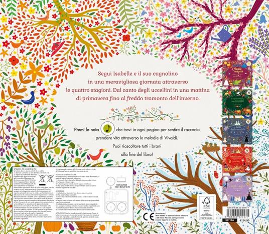 Le quattro stagioni di Antonio Vivaldi. Il racconto musicale in un giorno. Ediz. a colori - Katie Cotton - 5
