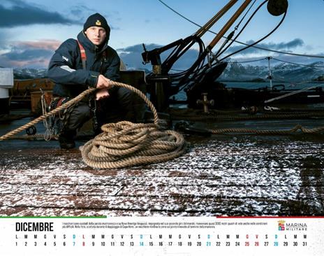 Marina Militare. Volti e sorrisi. Calendario da muro 2025. Ediz. a colori - 4