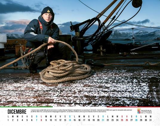 Marina Militare. Volti e sorrisi. Calendario da muro 2025. Ediz. a colori - 4